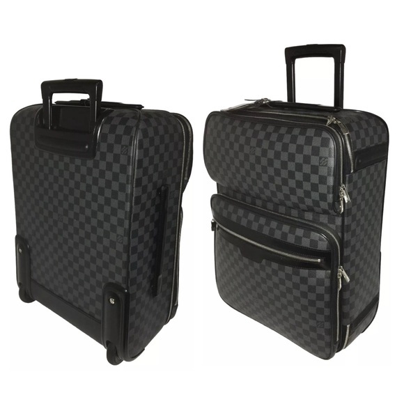 Louis Vuitton Pegase 55 w/ Dustbag UEC Business Suitcase Graphite 💎 - Picture 4 of 13